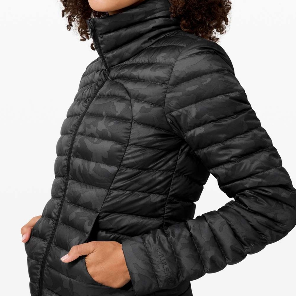 NWOT Lululemon Pack It Down Jacket in Cncognito Camo Multi Grey - Picture 2 of 11